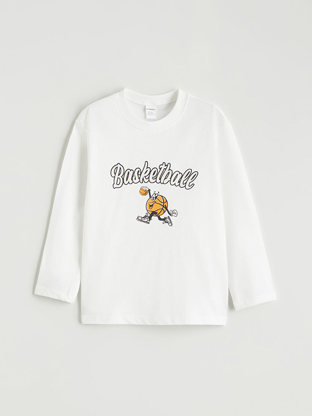 Siyah Bisiklet Yaka Erkek Çocuk Tişört 2'li-3