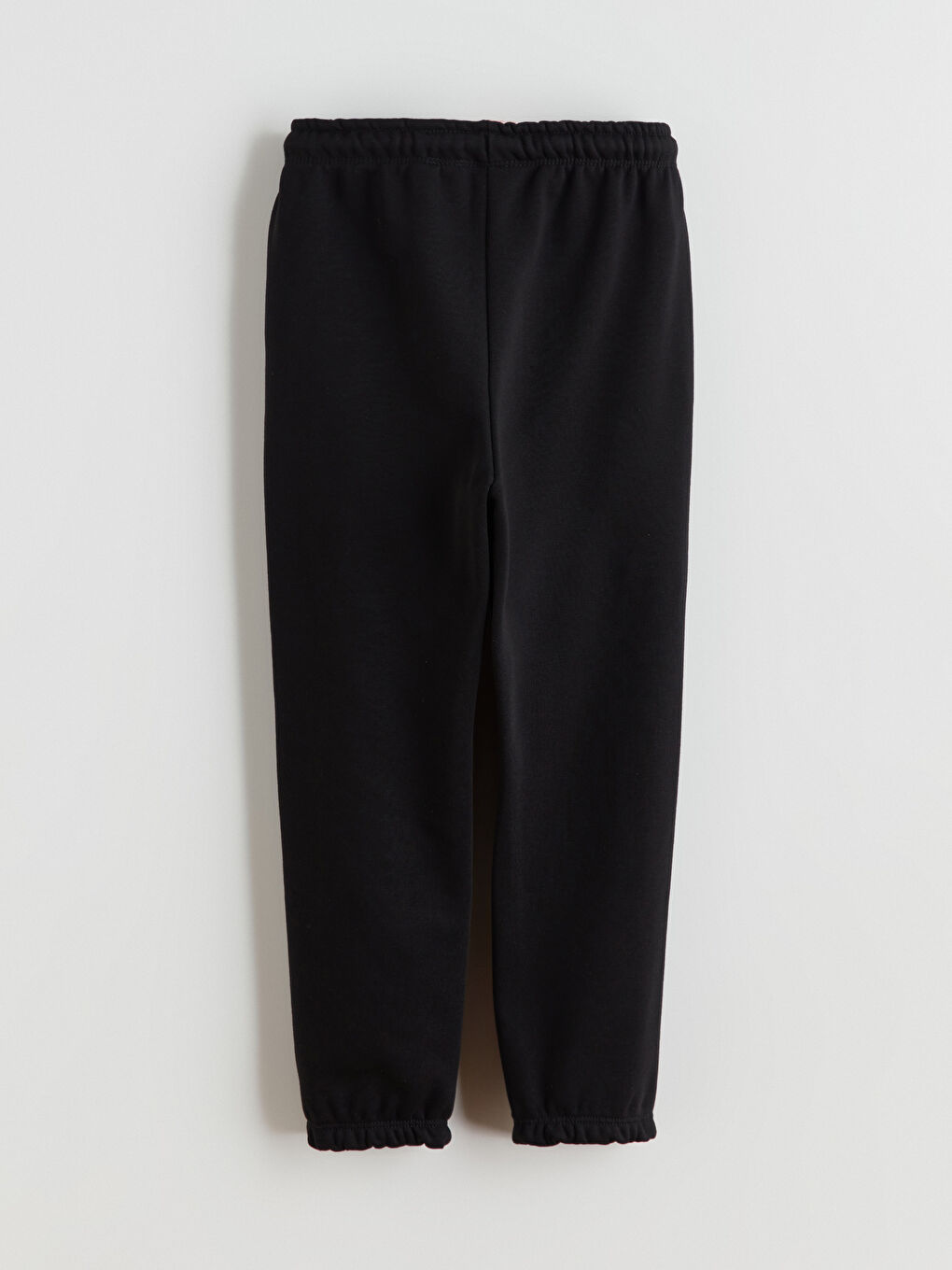 Lacivert Beli Lastikli Erkek Çocuk Kalın Jogger Eşofman Alt 2'li-5