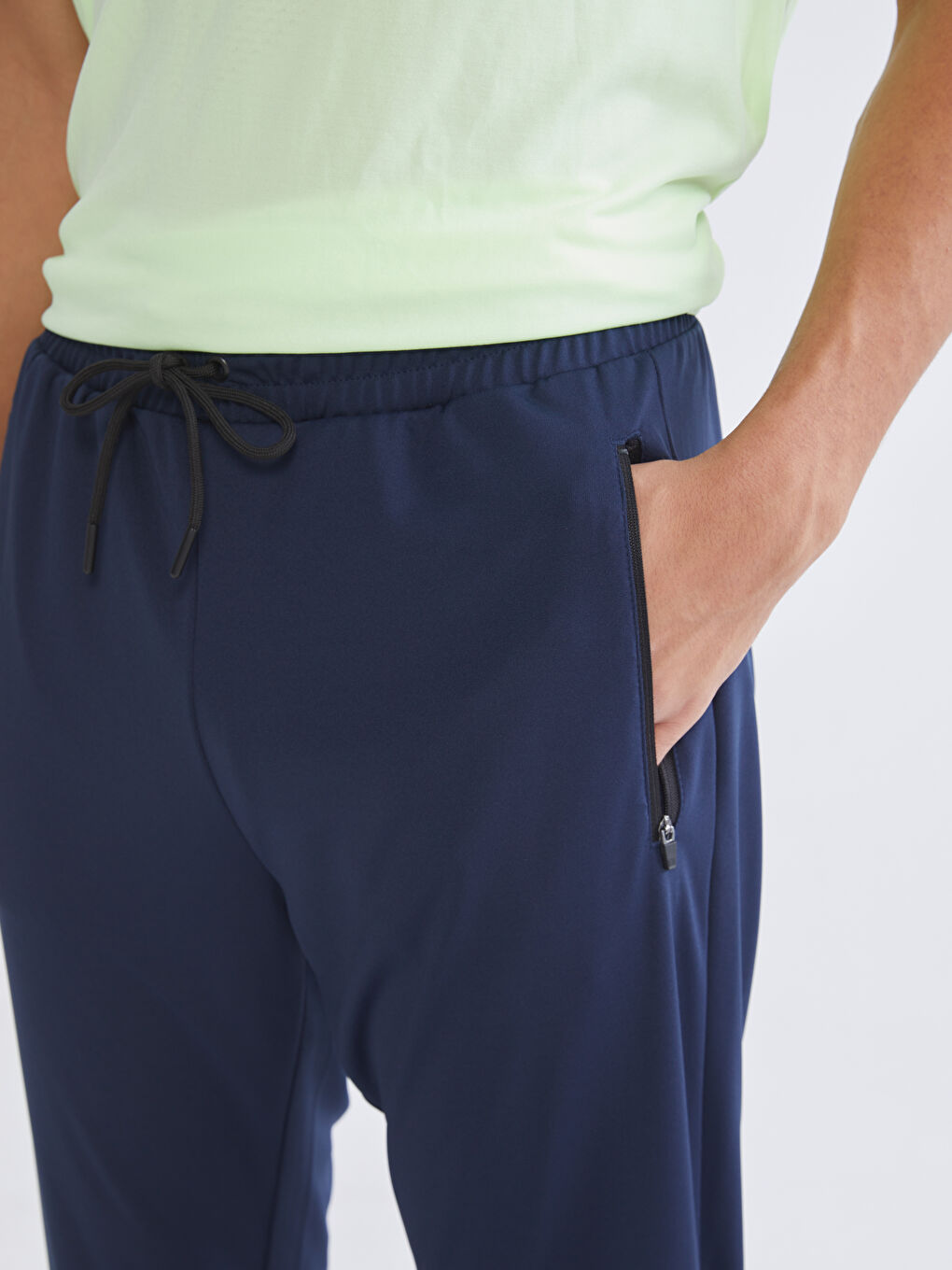 Lacivert Standart Kalıp Erkek Pantolon-2