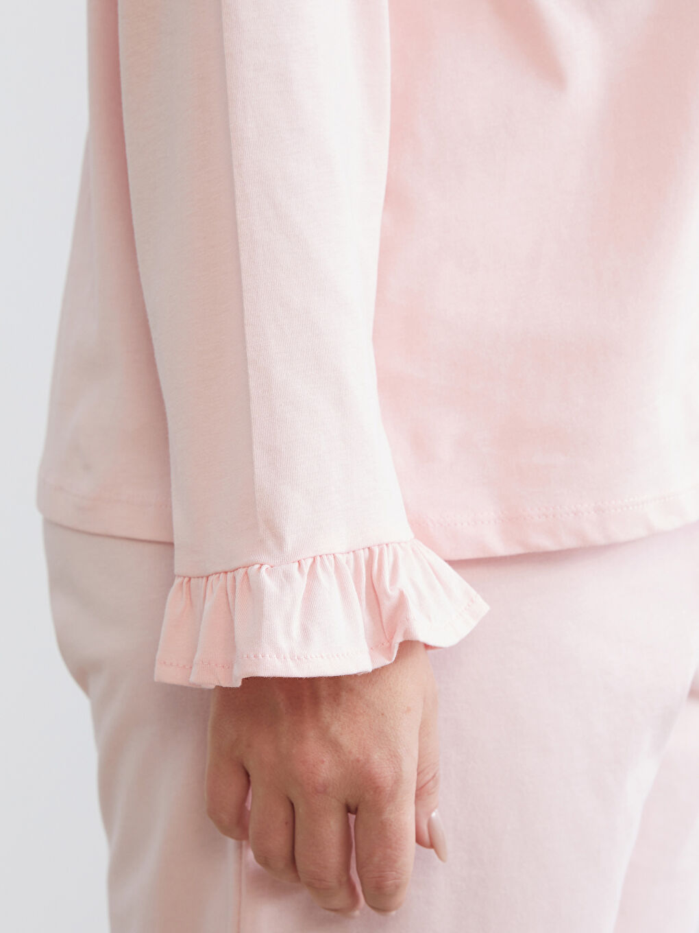 Ženski Komplet Pidžame sa Kragnom-2