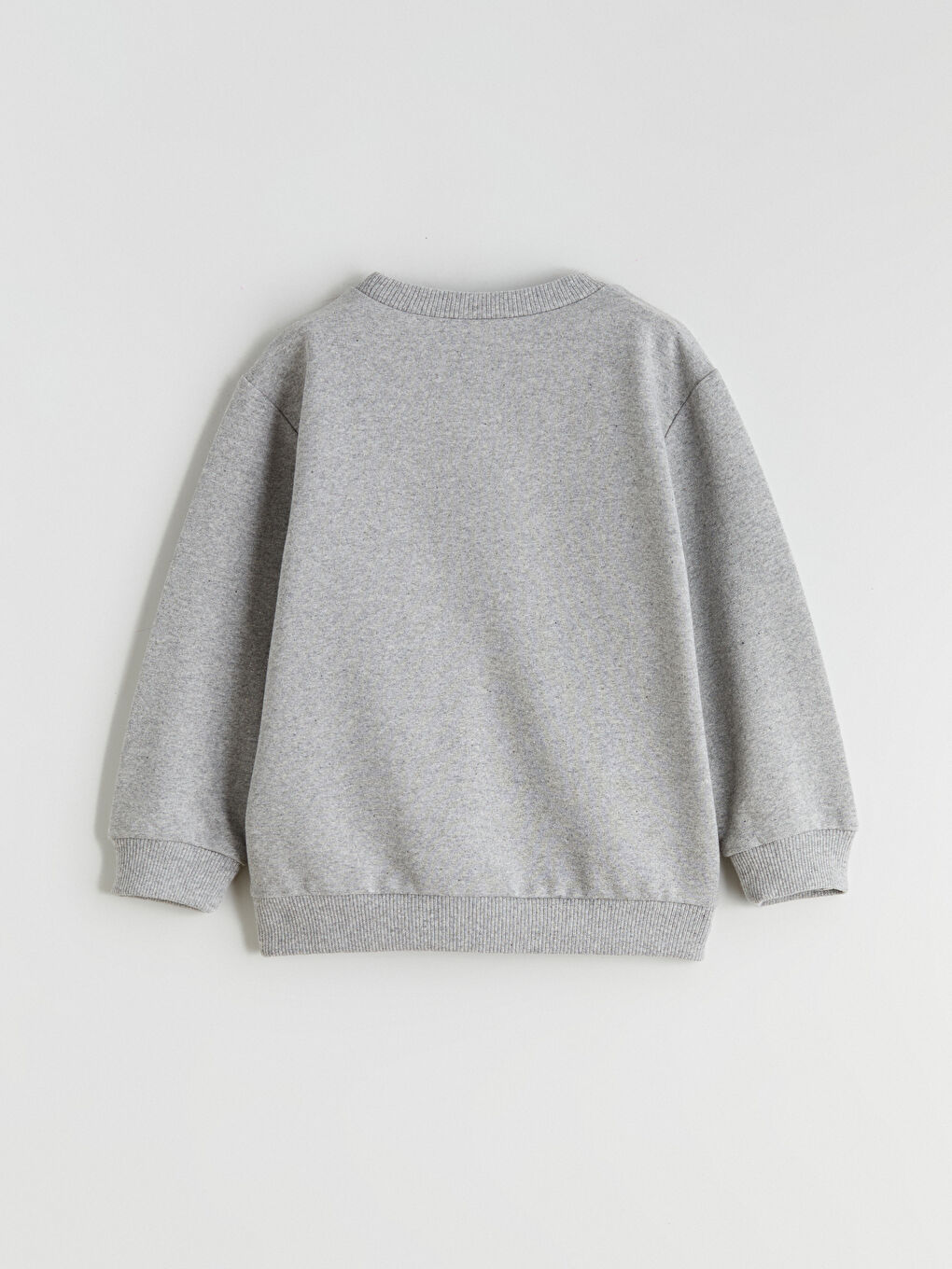 Gri Baskılı Erkek Çocuk Sweatshirt ve Eşofman Altı-5