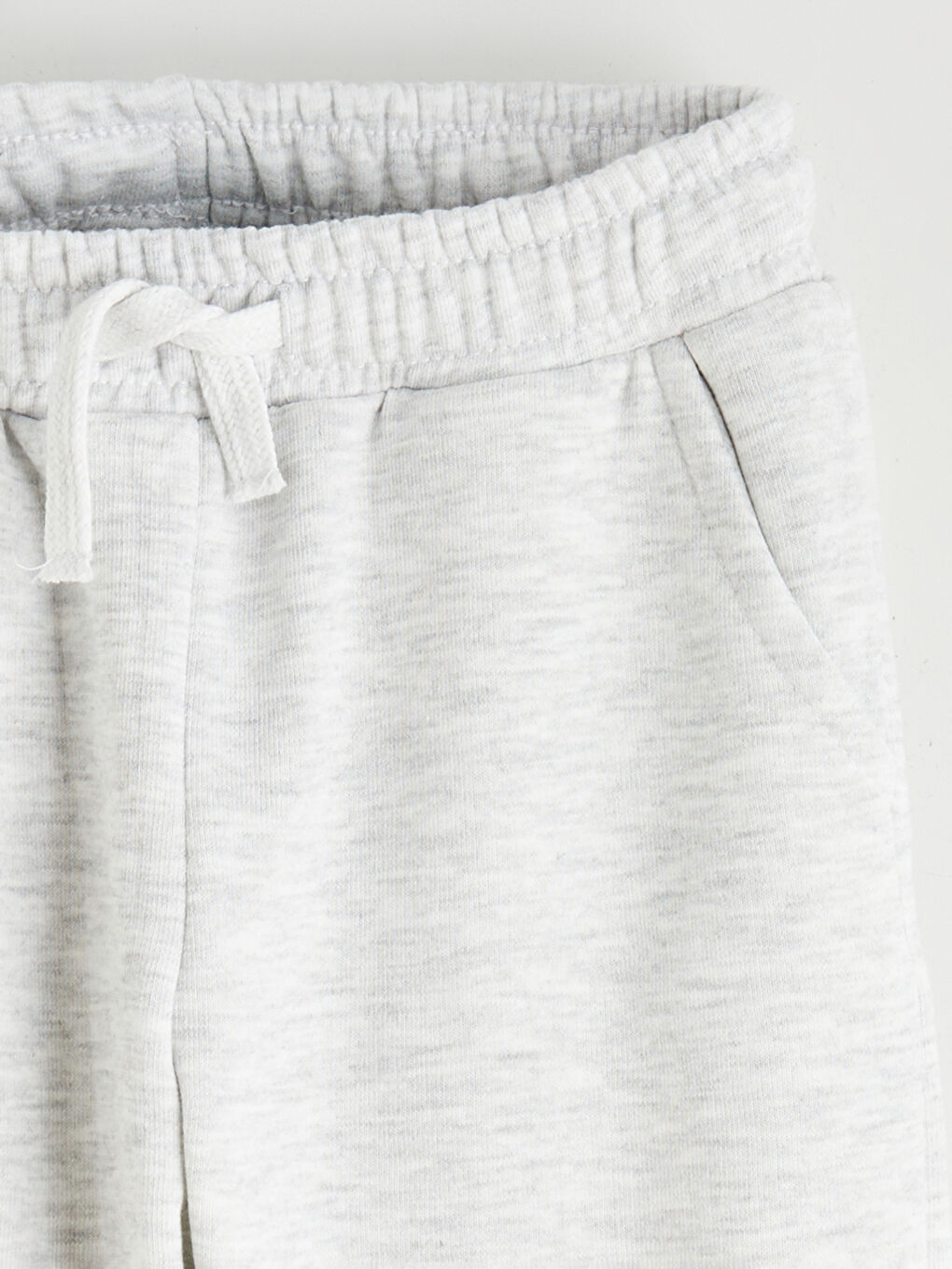 Gri Beli Lastikli Erkek Çocuk Jogger Eşofman Alt-2