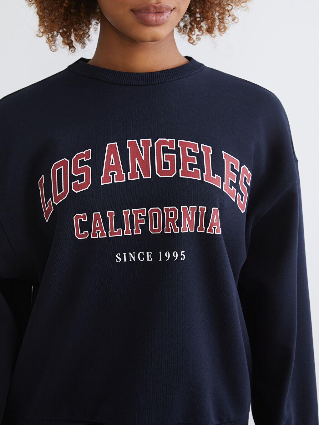 Әйелдер көк Свитшот-2