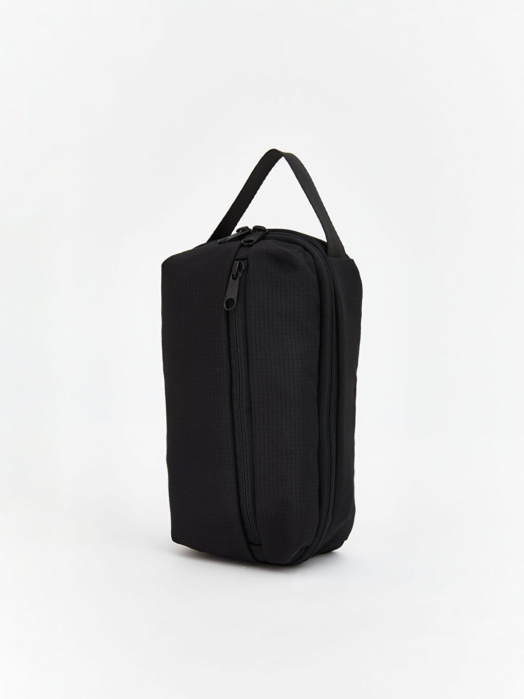 Siyah Fermuarlı Erkek El Çantası