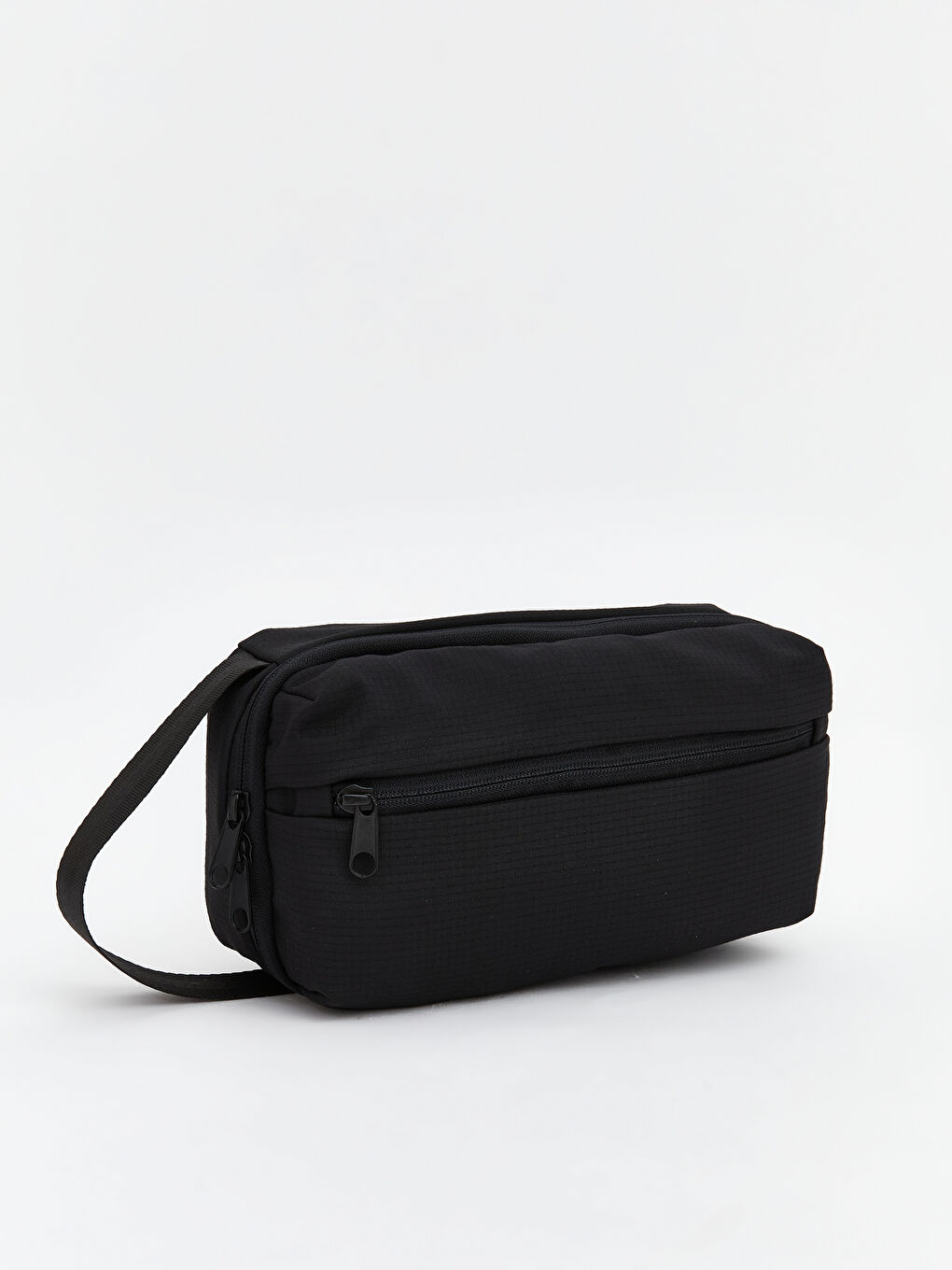 Siyah Fermuarlı Erkek El Çantası-1