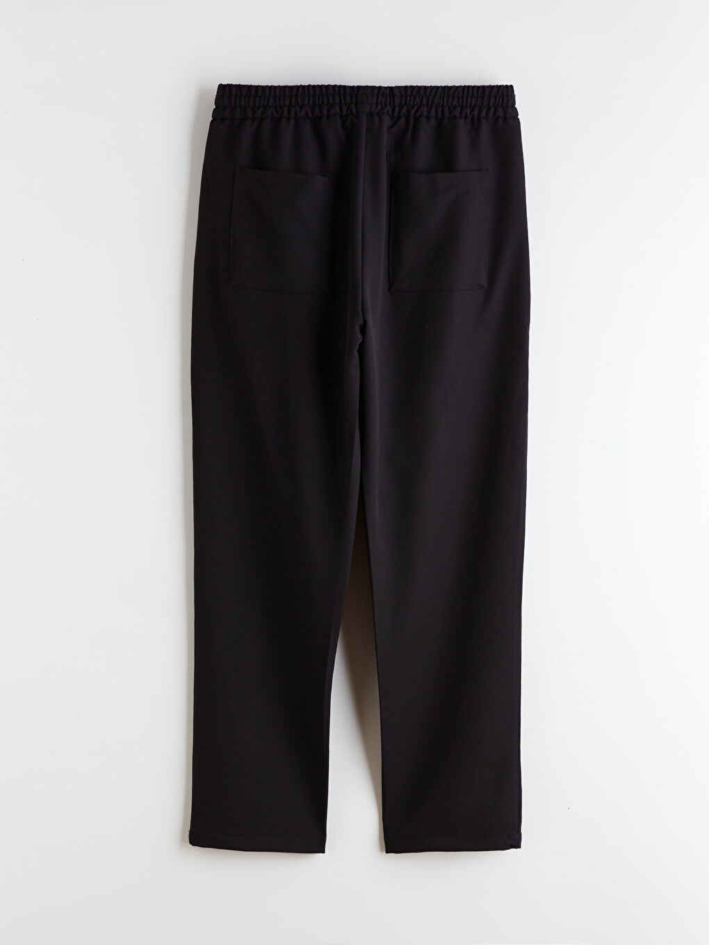 Standard Fit Twill Men's Trousers-5