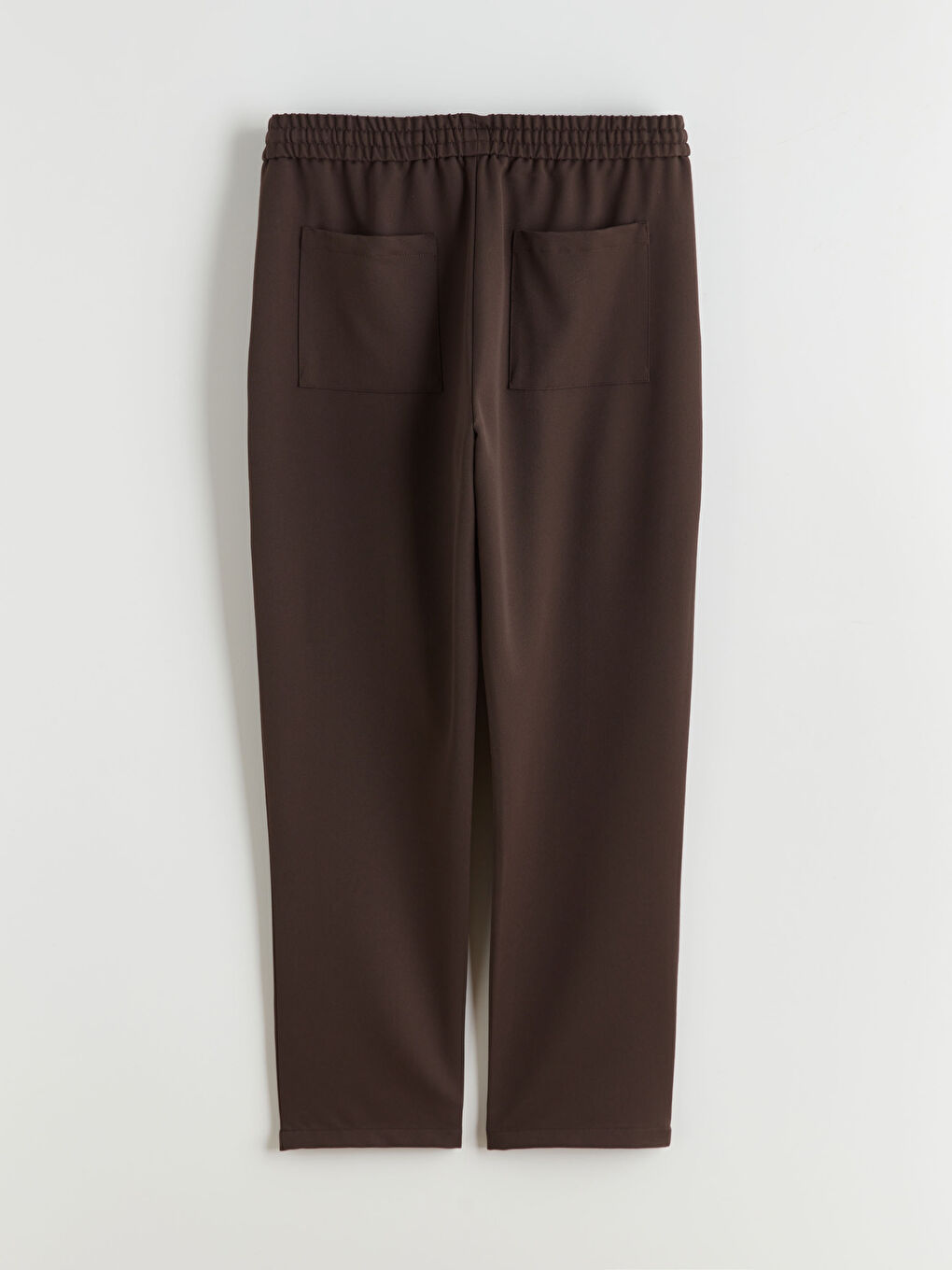 Standard Fit Twill Men's Trousers-5