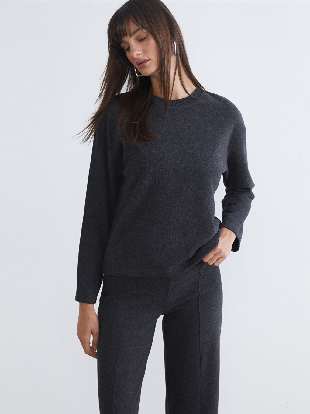 Dukserica sa okruglim izrezom za žene