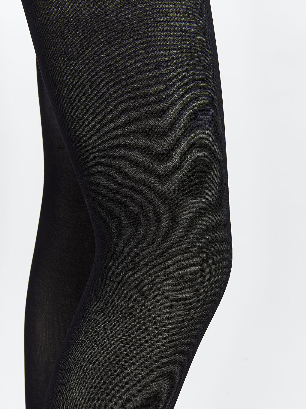 Beyaz Basic Kız Çocuk İnce Külotlu Çorap 3'lü-3