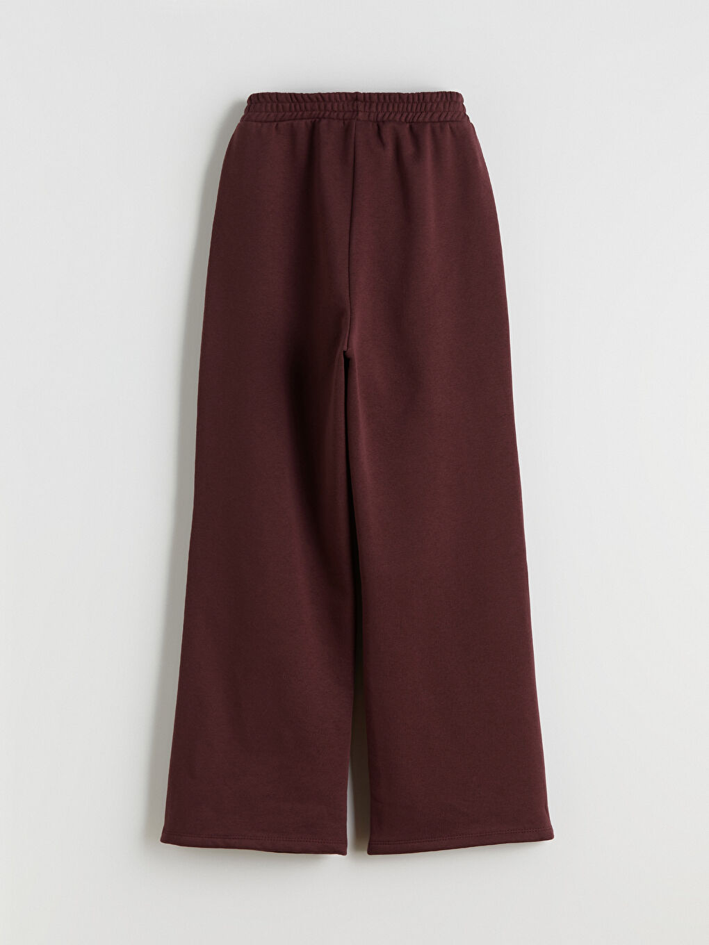 Bordo Polo Yaka New York Baskılı Kız Çocuk Sweatshirt ve Eşofman Alt-8