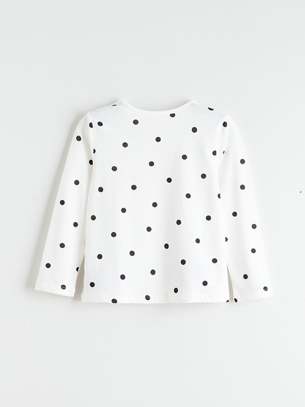 Pembe Bisiklet Yaka Kız Çocuk Tişört 2'li-3