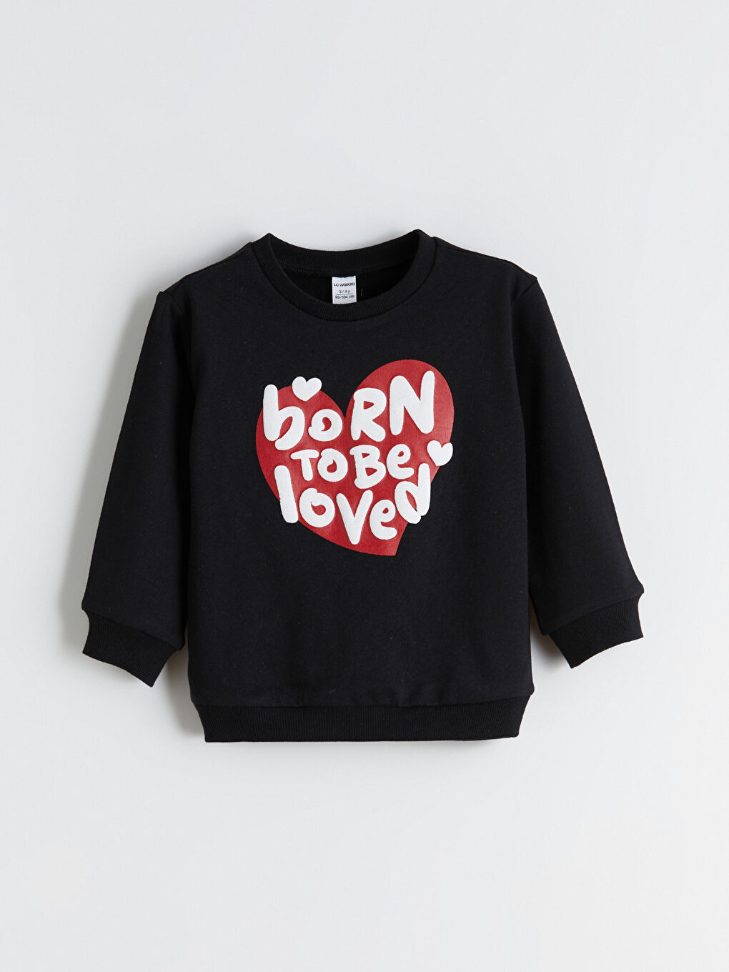 Crew Neck Printed Girls Sweatshirt 2 Pack-1