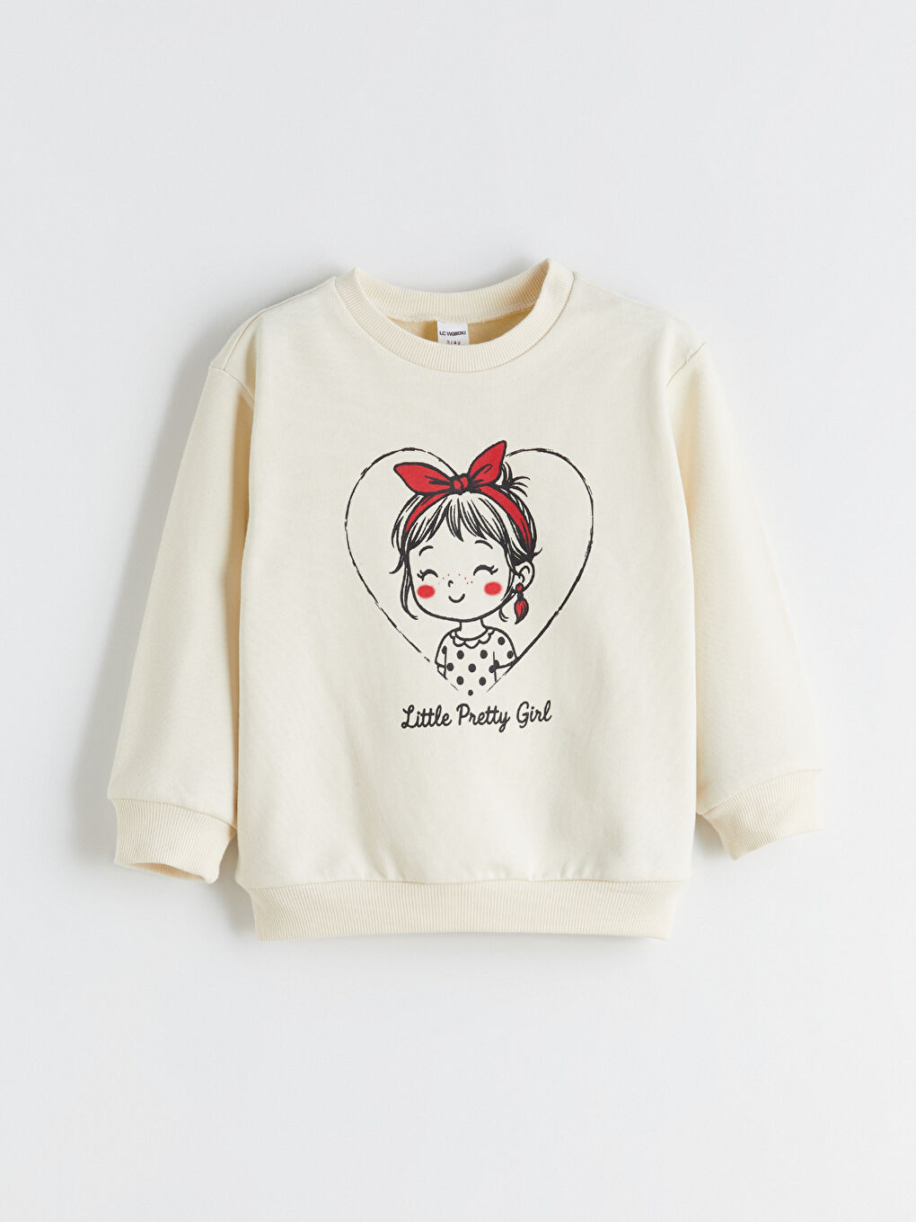 Crew Neck Printed Girls Sweatshirt 2 Pack-4