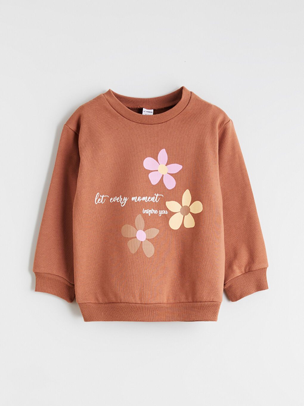 Crew Neck Printed Girls Sweatshirt 2 Pack-3