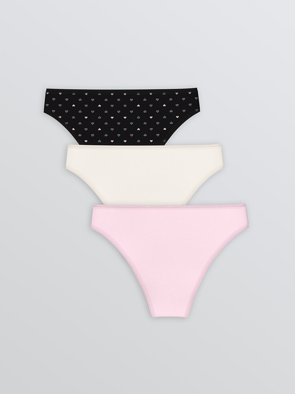 Printed Thong Knickers 3-Pack-1