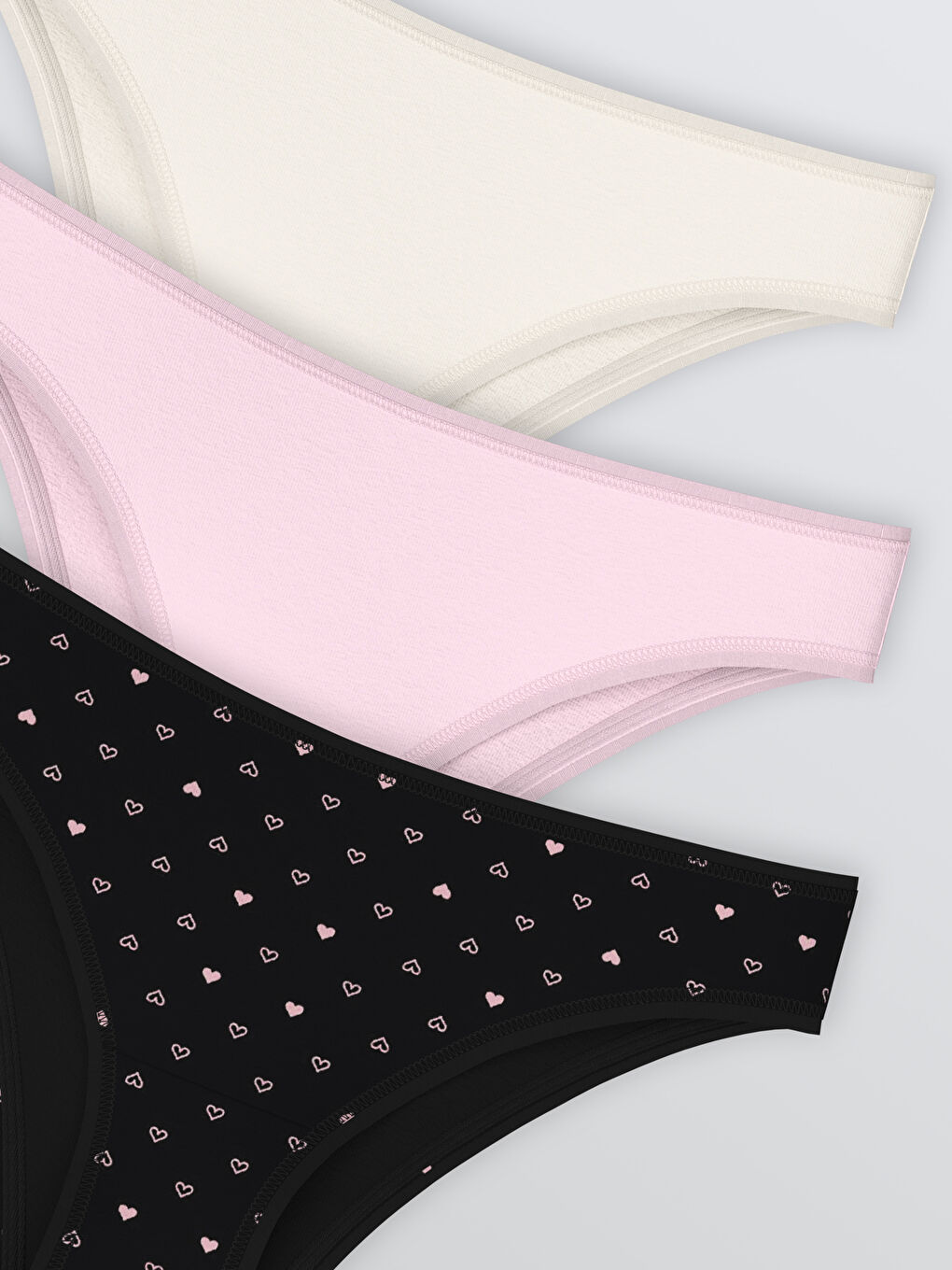 Printed Thong Knickers 3-Pack-2