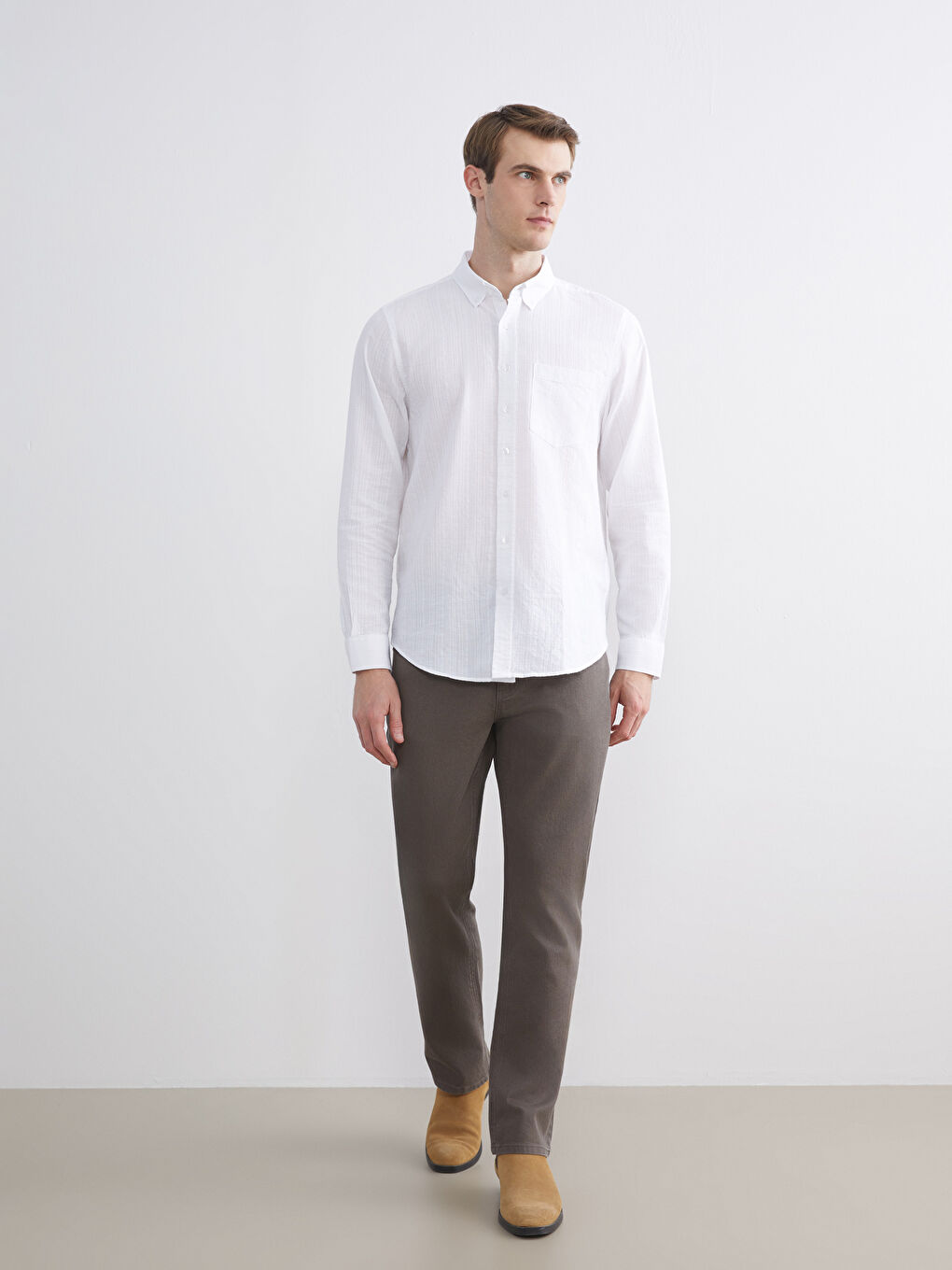 Haki 779 Regular Fit Erkek Jean Pantolon