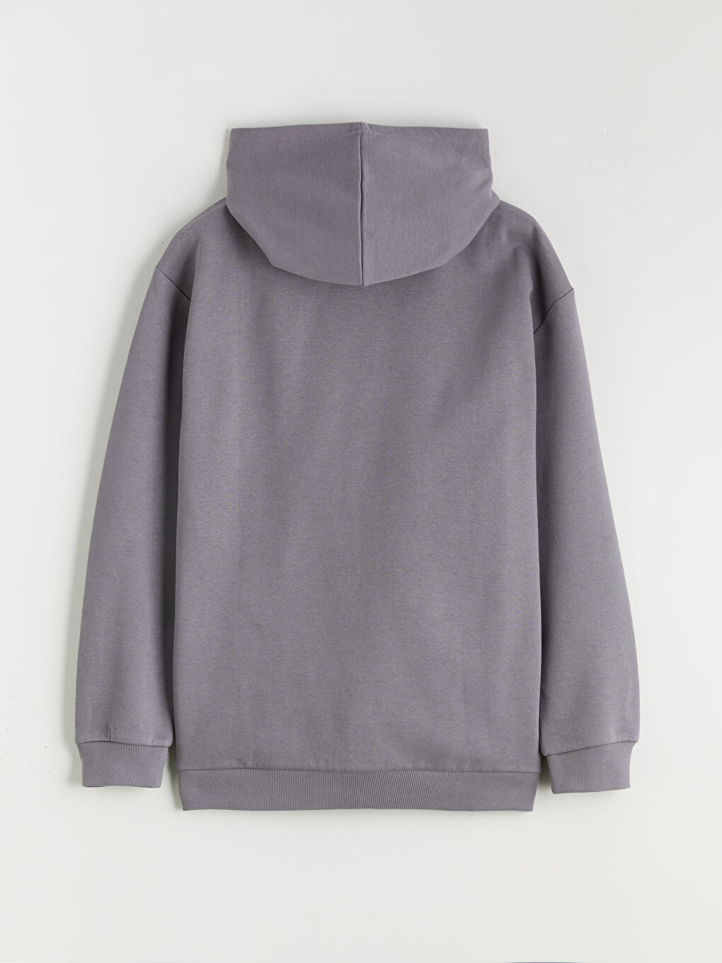 Hooded Boys' Thick Zip-Up Sweatshirt-1