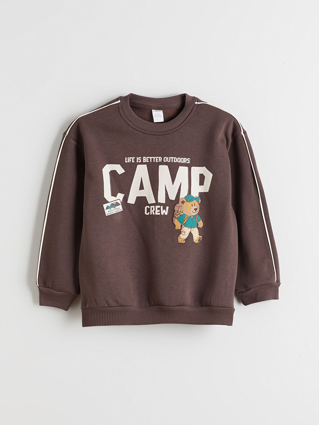 Ұлдарға арналған қалың свитшот өрнекті-2