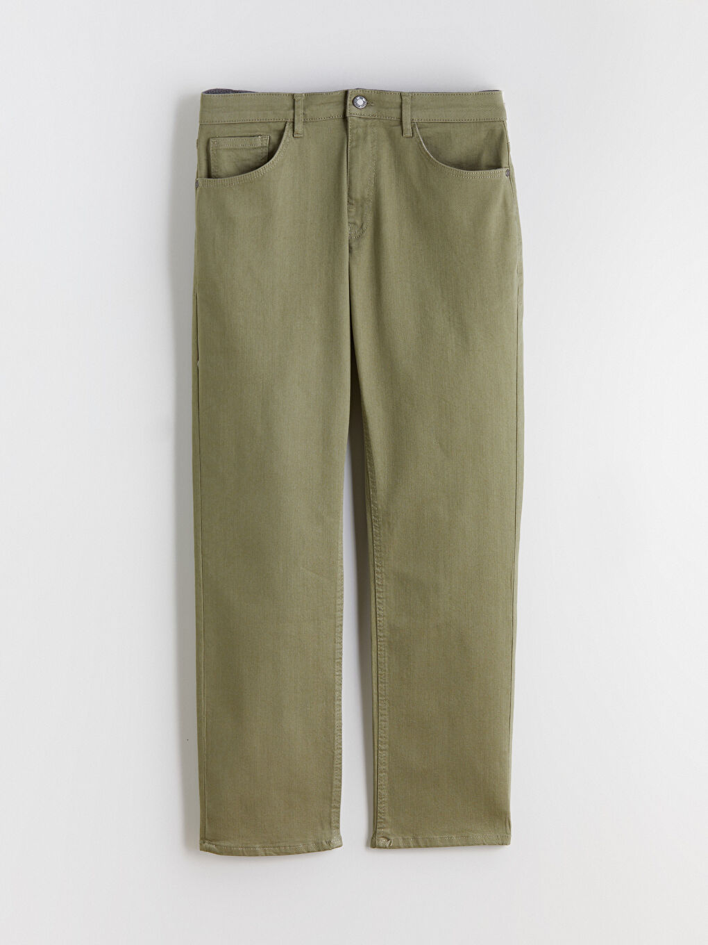 779 جينز بقصة عادية رجال-4