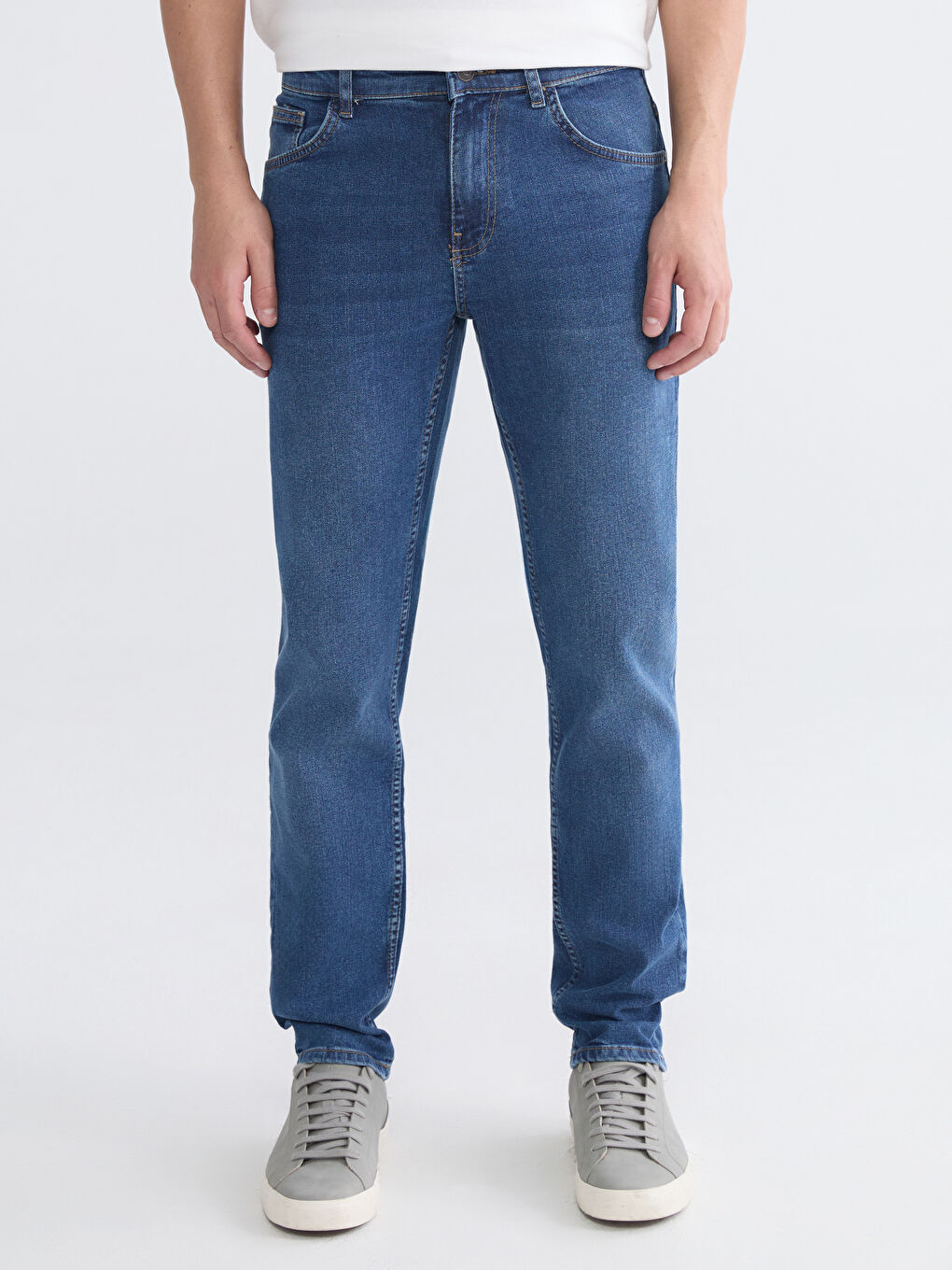 İndigo 750 Slim Fit Erkek Jean Pantolon-1