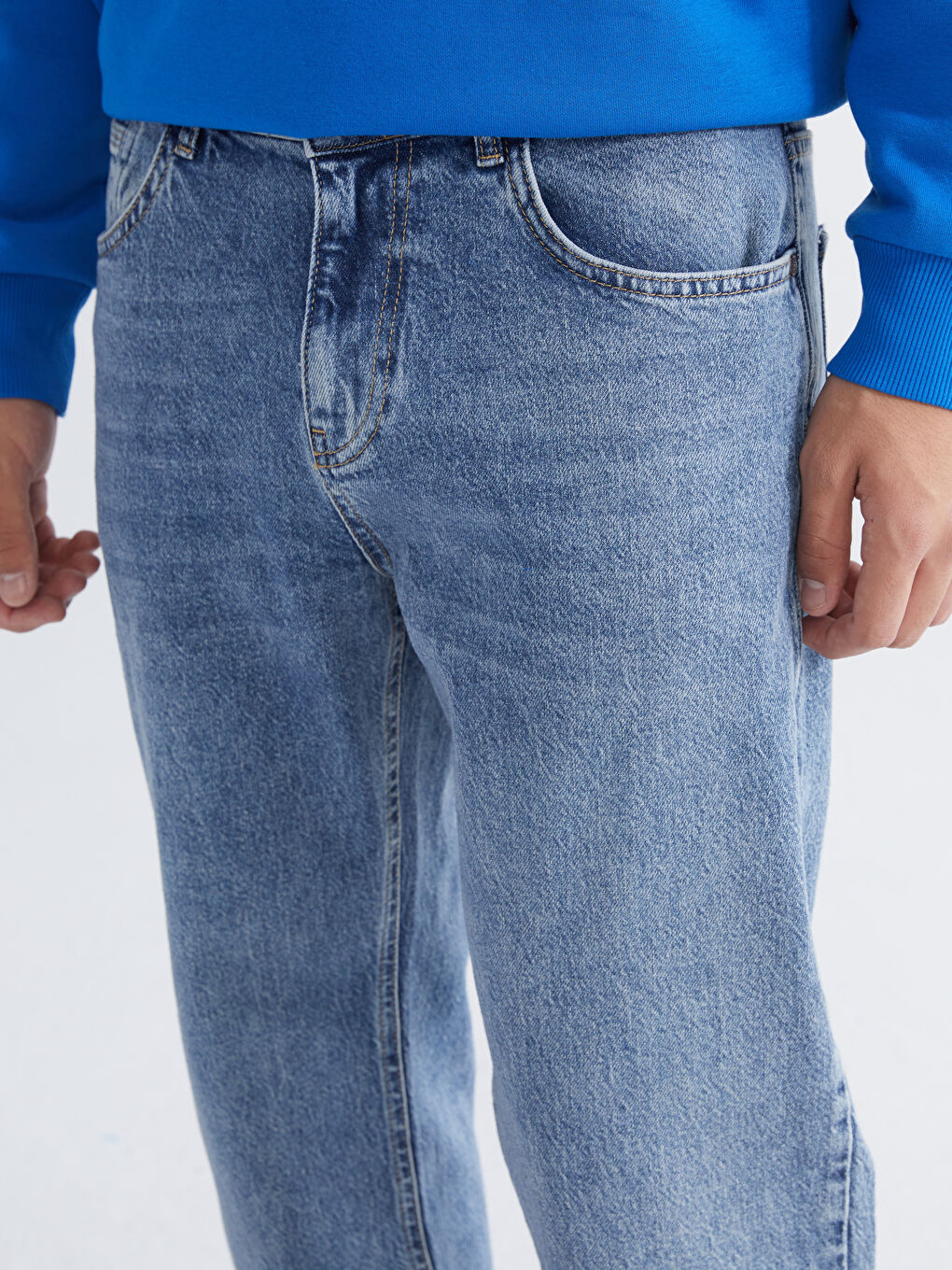 İndigo 700 Straight Fit Erkek Jean Pantolon-2