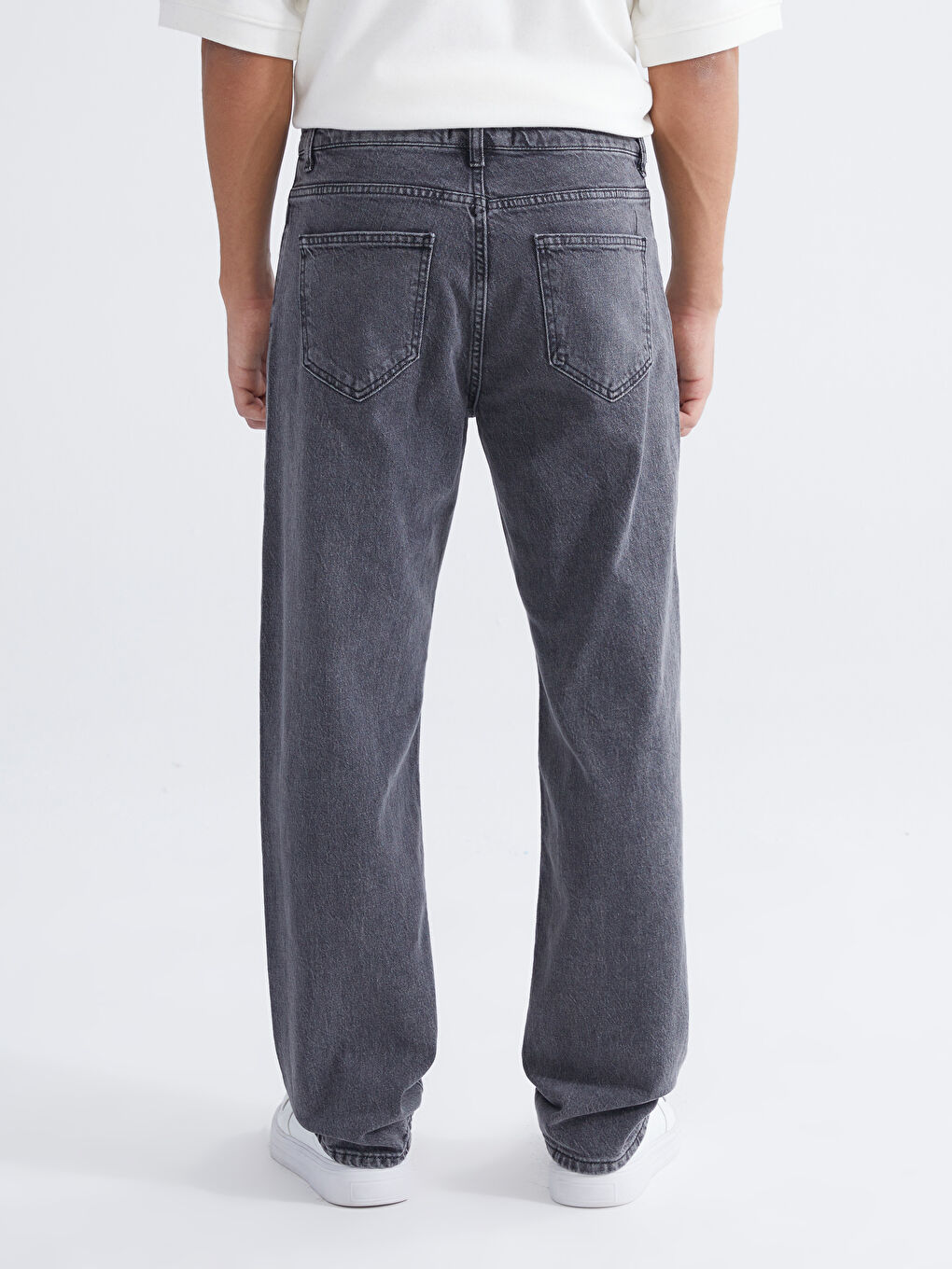 Antrasit 700 Straight Fit Erkek Jean Pantolon-3