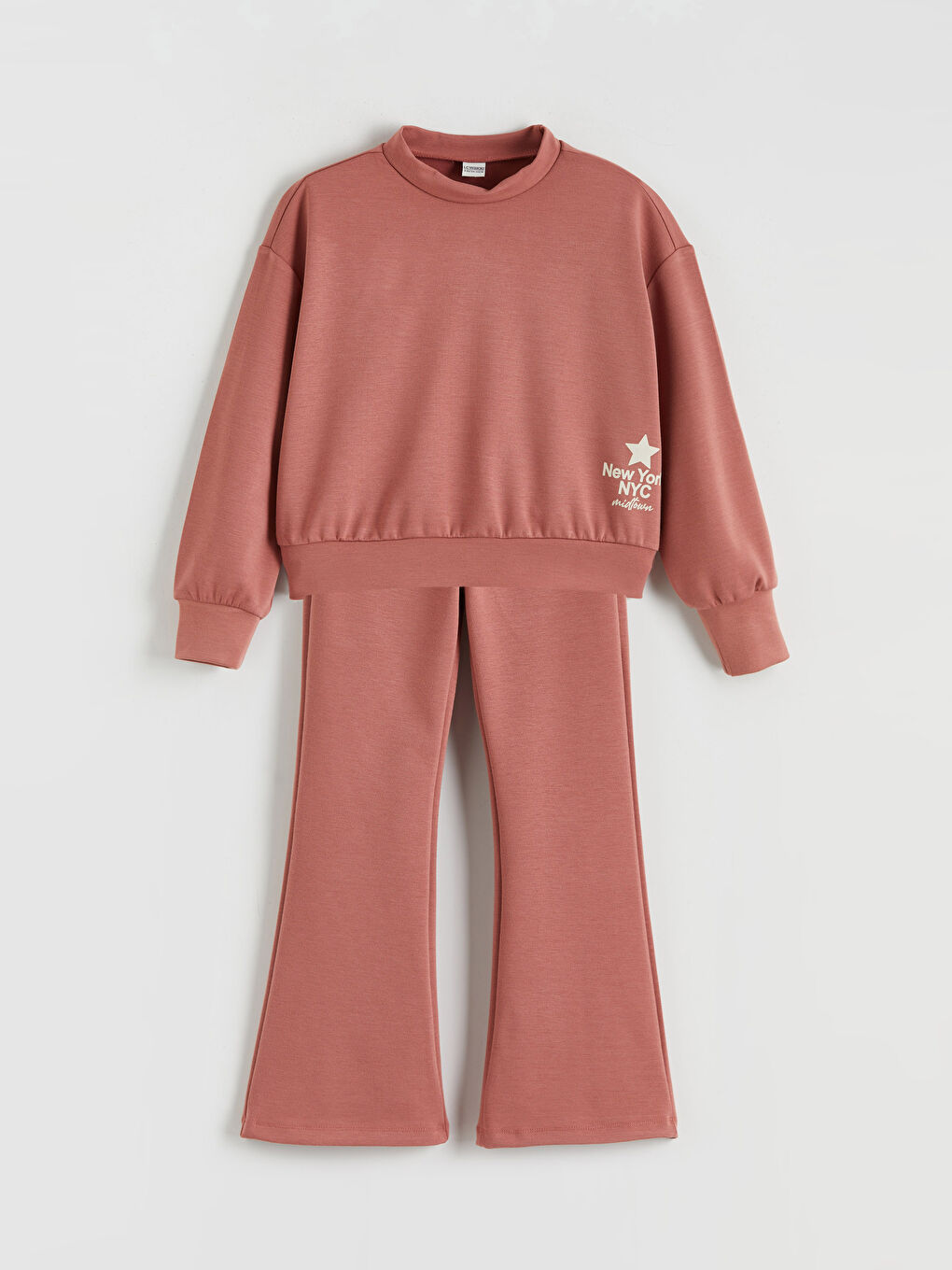 Soft Touch Girls' Sweatshirt and Sweatpants Set-1