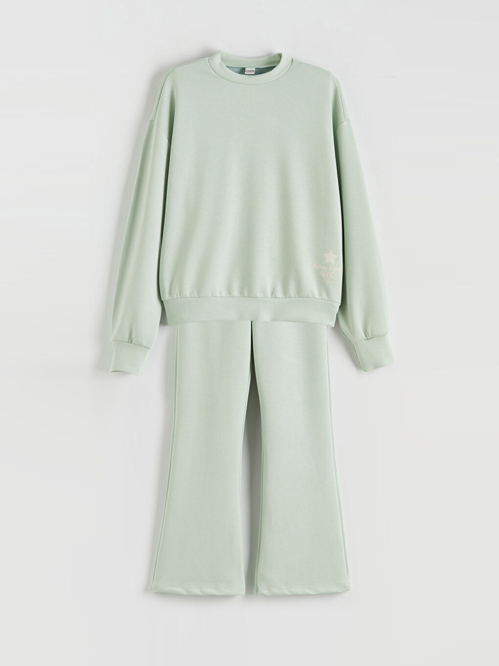 Soft Touch Girls' Sweatshirt and Sweatpants Set-1