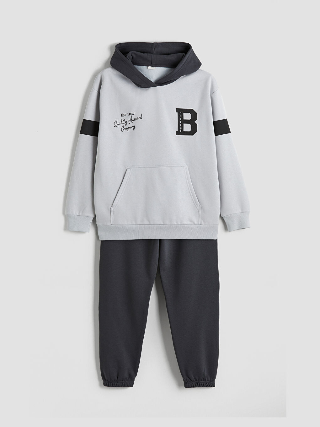 Hooded Boys' Tracksuit Set