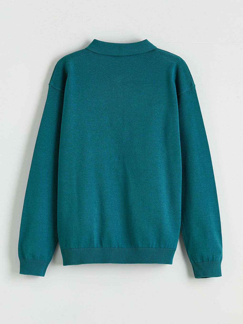 Polo Neck Boys' Knitwear Sweater-1