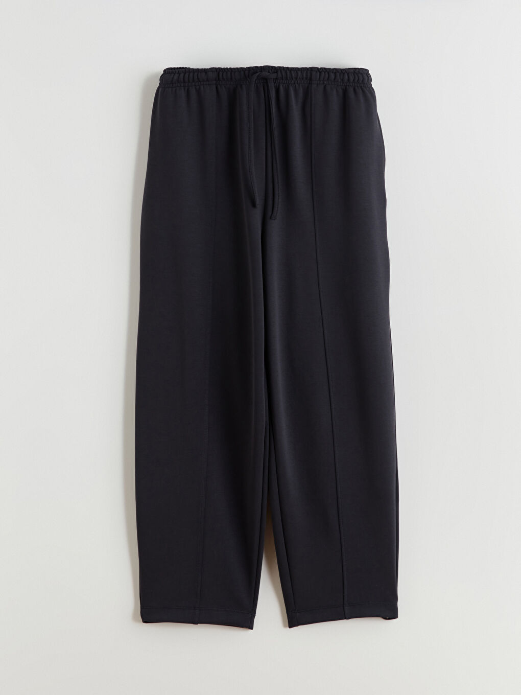 Siyah Beli Lastikli Kadın Eşofman Altı-4