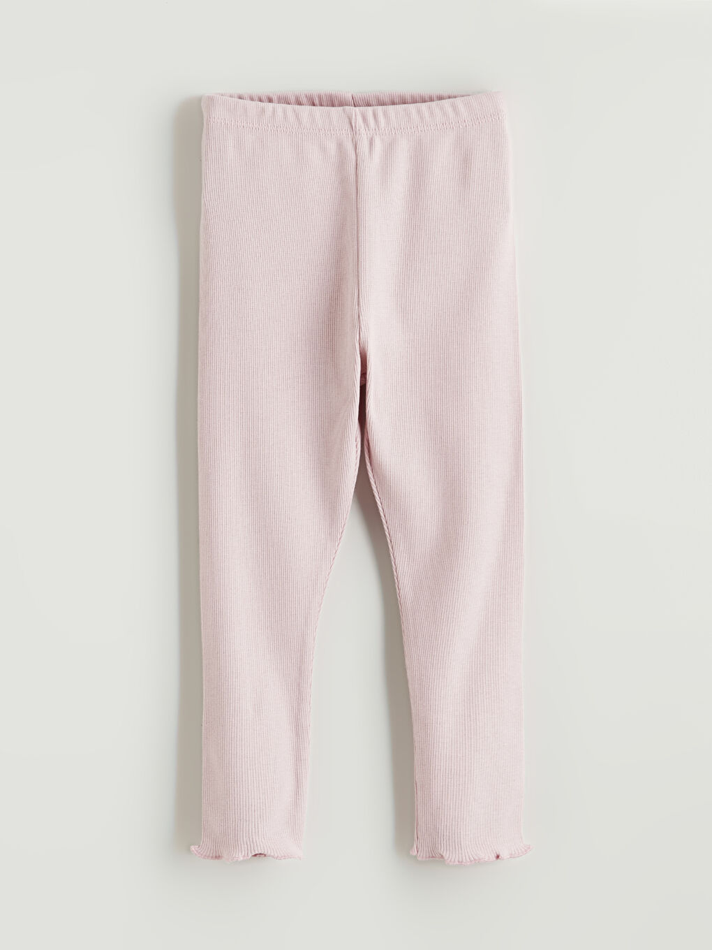 Pembe Basic Fitilli Kız Bebek Tayt