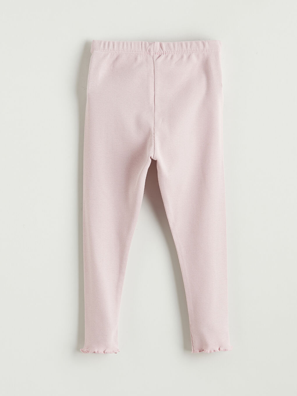 Ekru Kalp Baskılı Kız Bebek Bluz ve Tayt 2'li-6