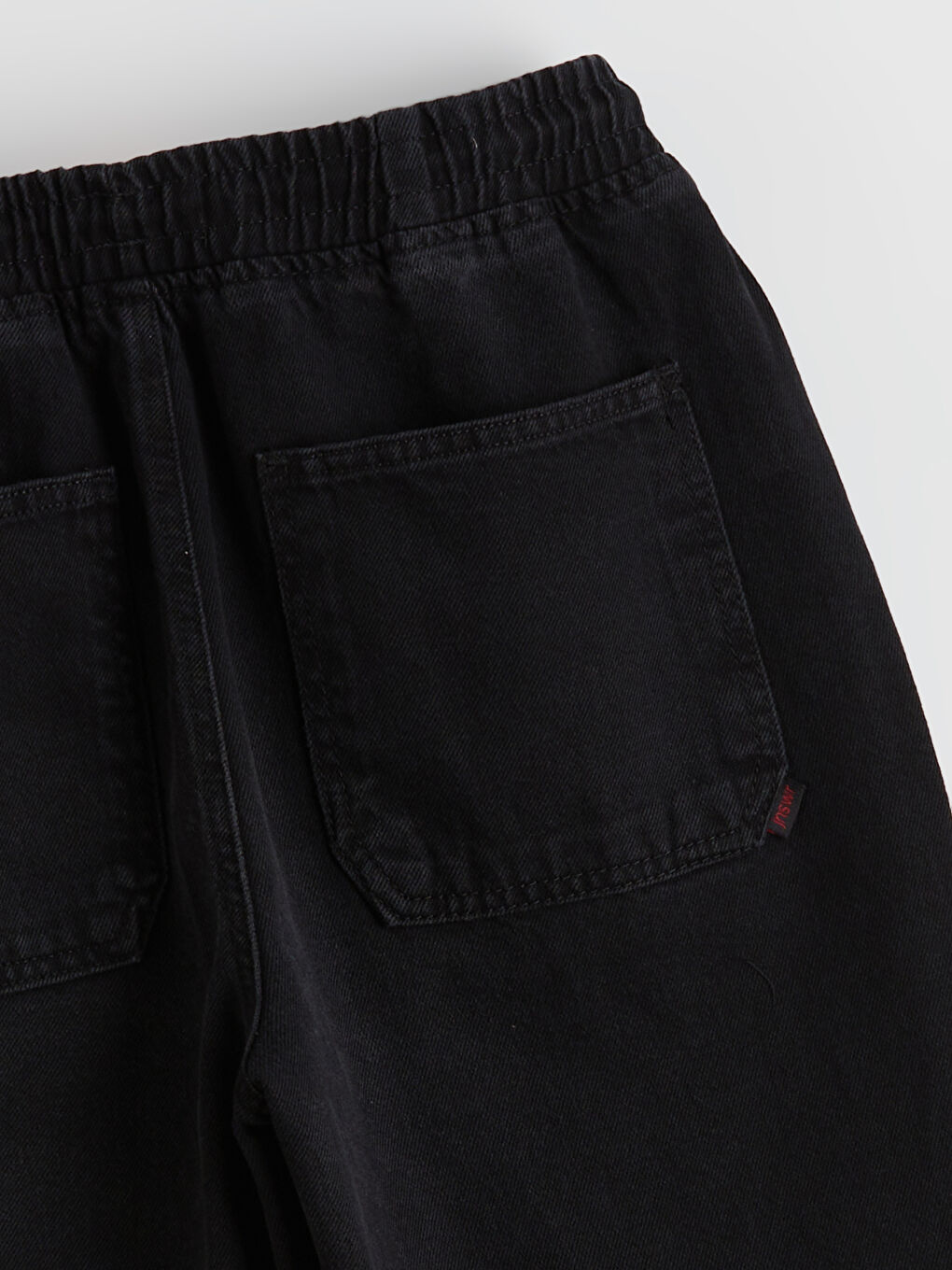 Siyah Standart Kalıp Erkek Jogger Eşofman Altı-5