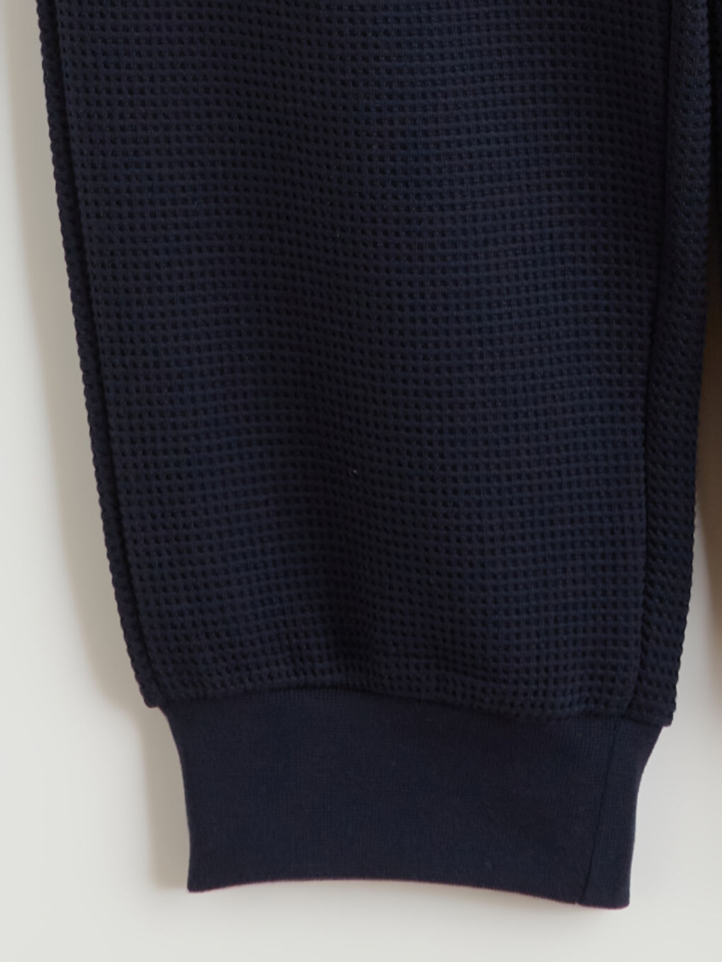 Lacivert Standart Kalıp Erkek Jogger Eşofman Altı-5