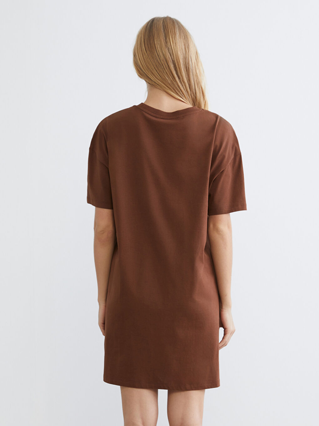 Woman BROWN Nightdress-3
