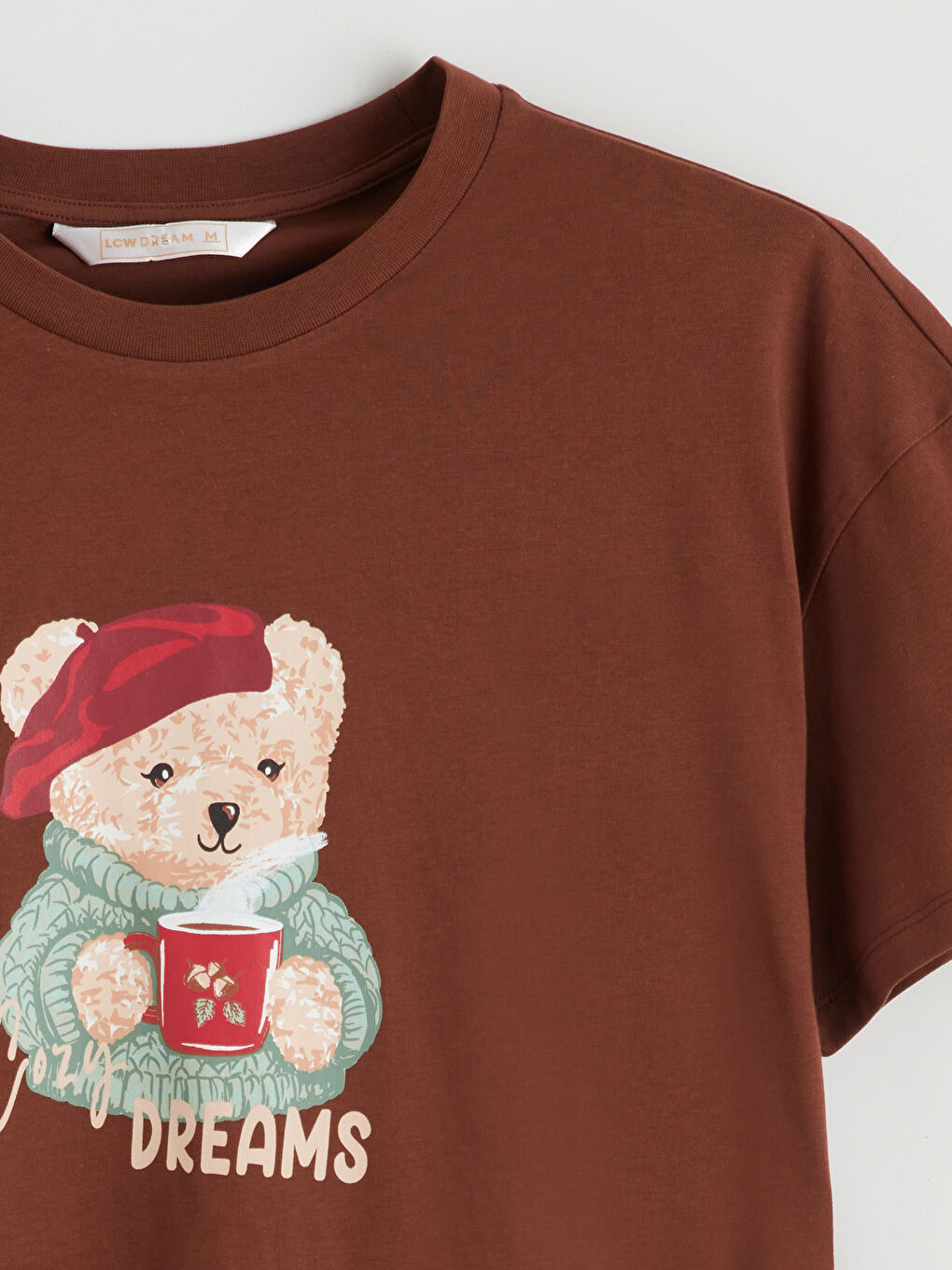 Woman BROWN Nightdress-5