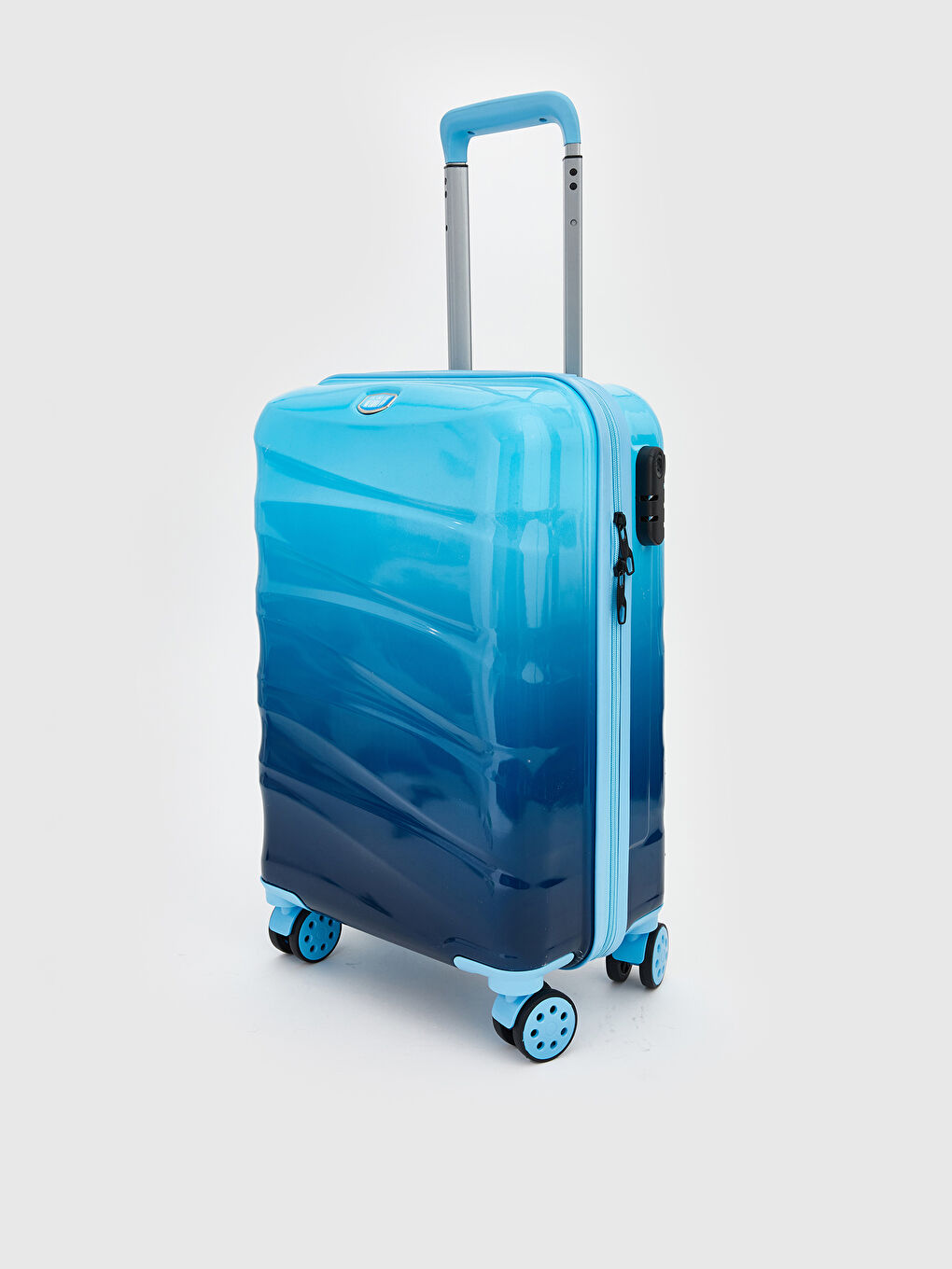 Karışık Kilit Detaylı Orta Boy Valiz-1