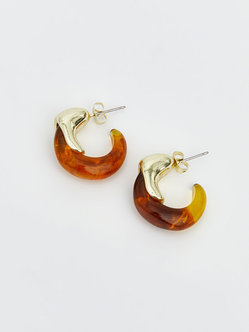 Sarı 6 Parça Kadın Küpe Seti-2