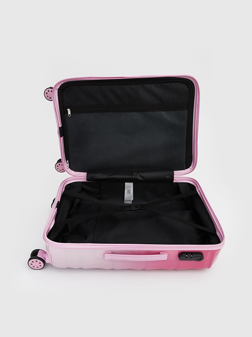 Karışık Kilit Detaylı Küçük Boy Valiz-2