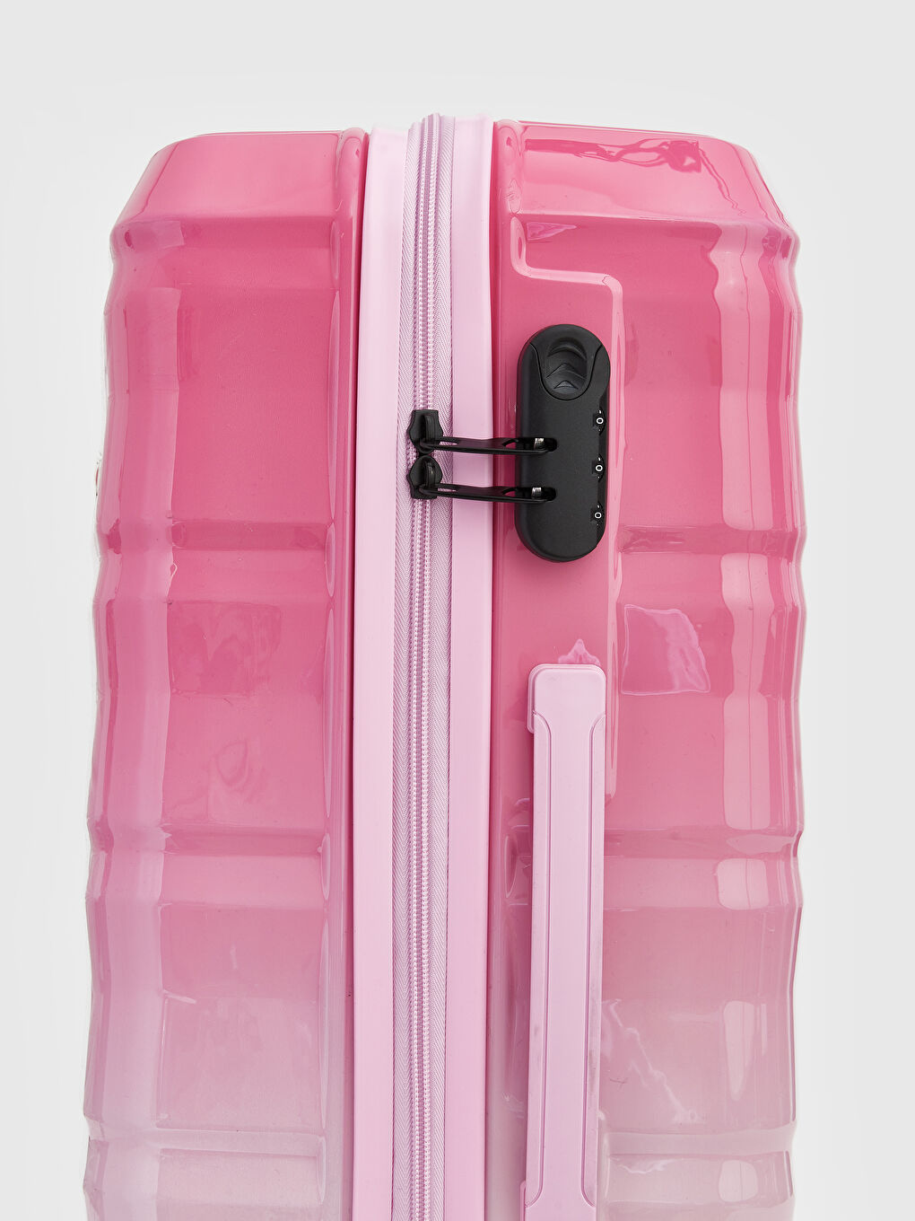 Karışık Kilit Detaylı Küçük Boy Valiz-3