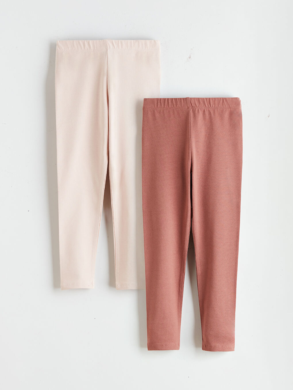 Helanke za devojčice sa elastičnim strukom, 2-pakovanja