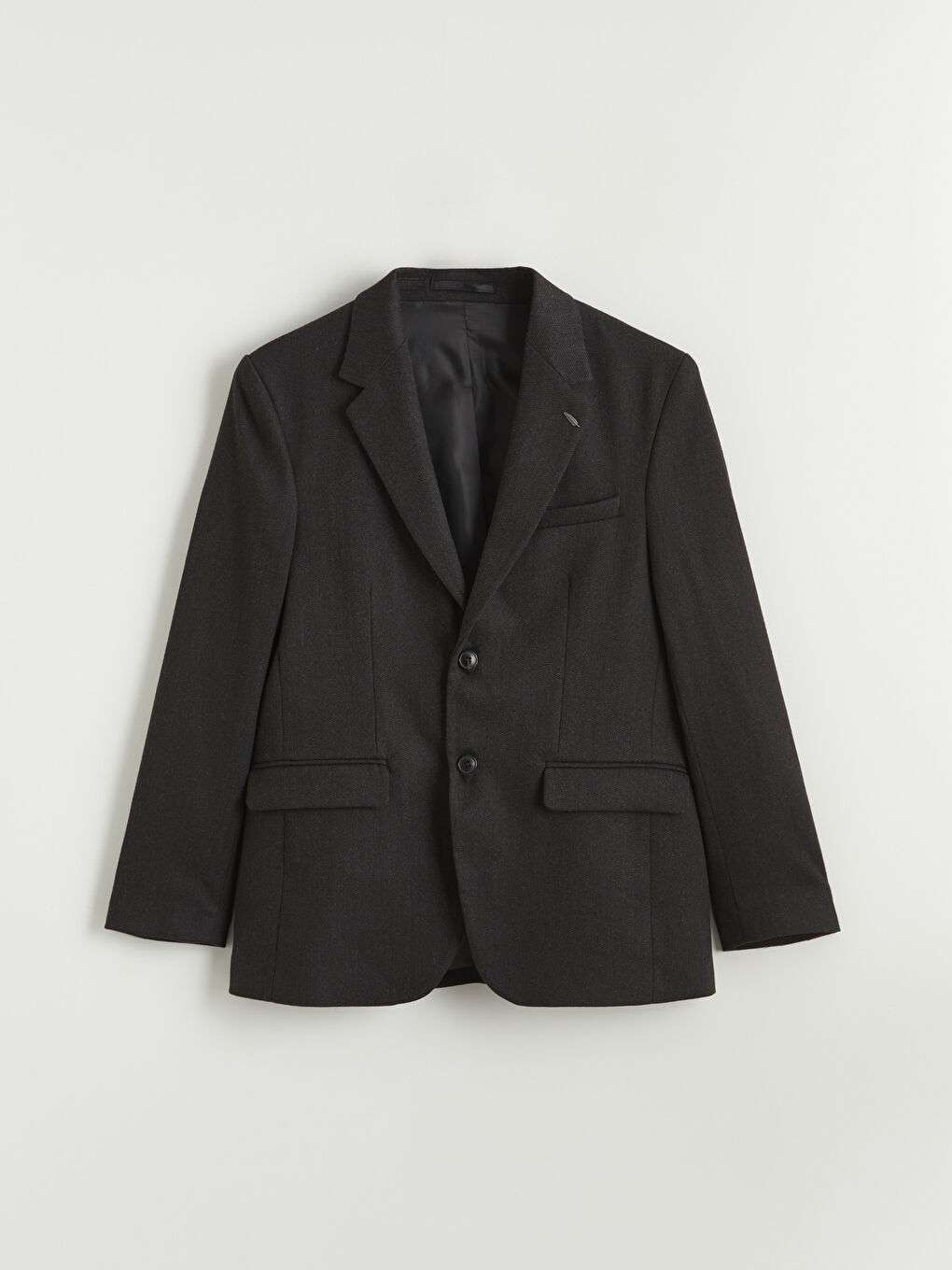 Kahverengi Standart Kalıp Erkek Blazer Ceket-5