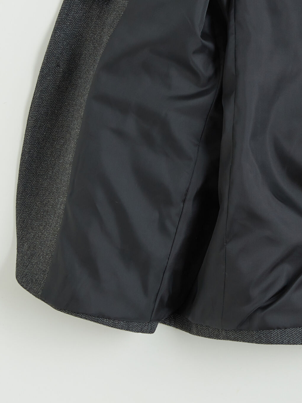 Antrasit Standart Kalıp Erkek Blazer Ceket-6