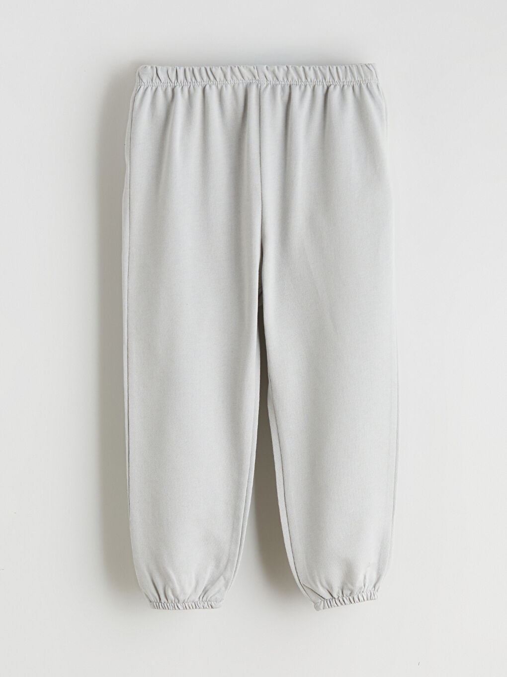 Gri Beli Lastikli Erkek Bebek Jogger Eşofman Altı