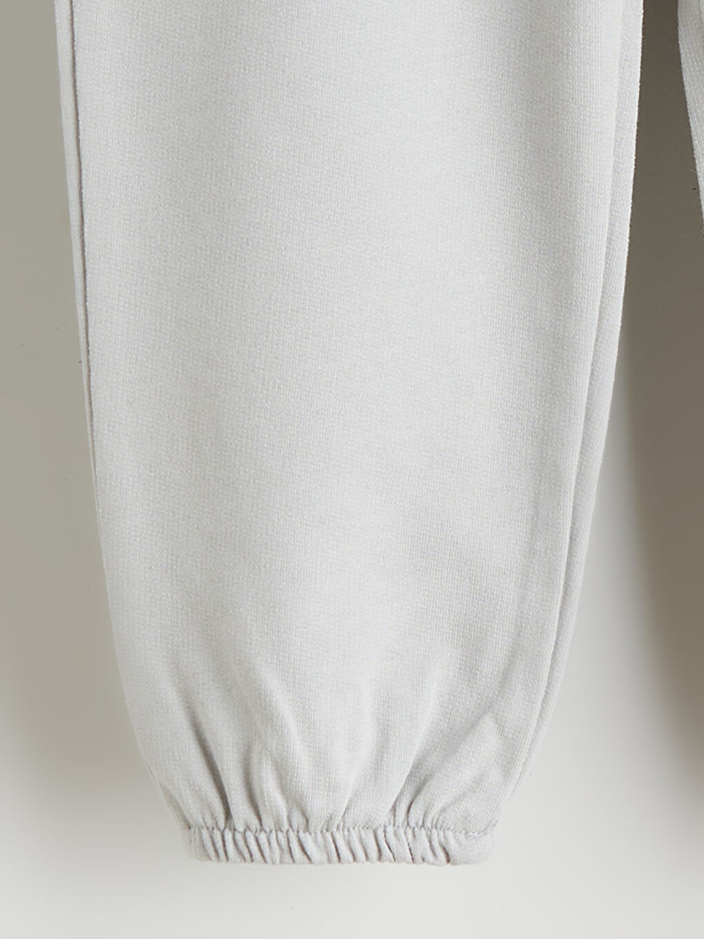 Gri Beli Lastikli Erkek Bebek Jogger Eşofman Altı-1