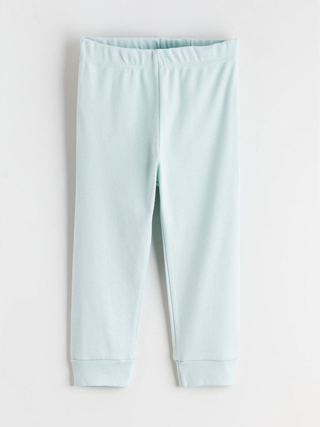 Yeşil Bisiklet Yaka Mickey Mouse Baskılı Erkek Bebek Pijama Takımı-3