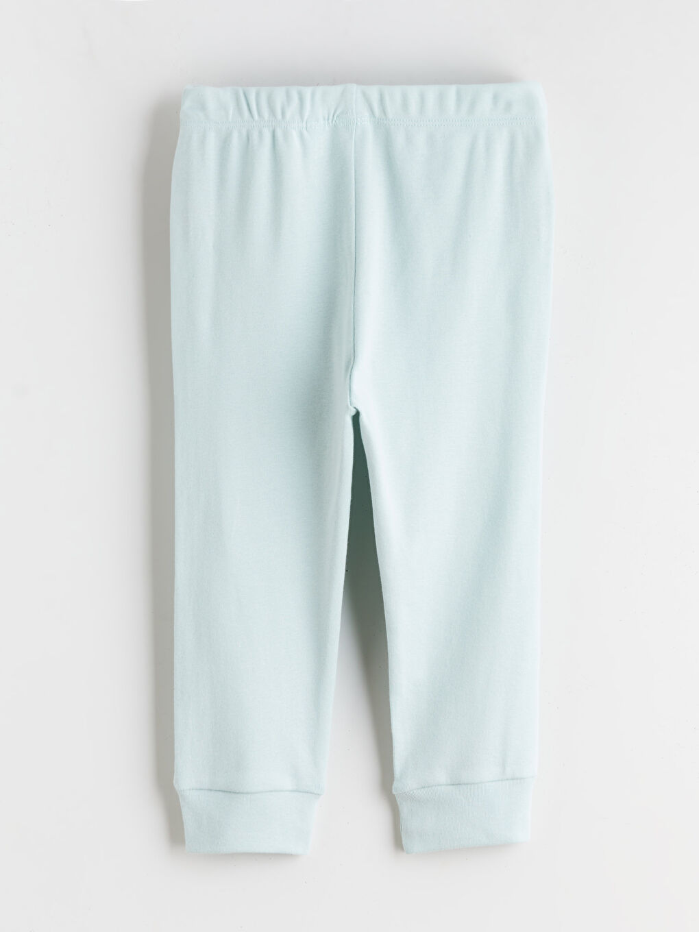 Yeşil Bisiklet Yaka Mickey Mouse Baskılı Erkek Bebek Pijama Takımı-4