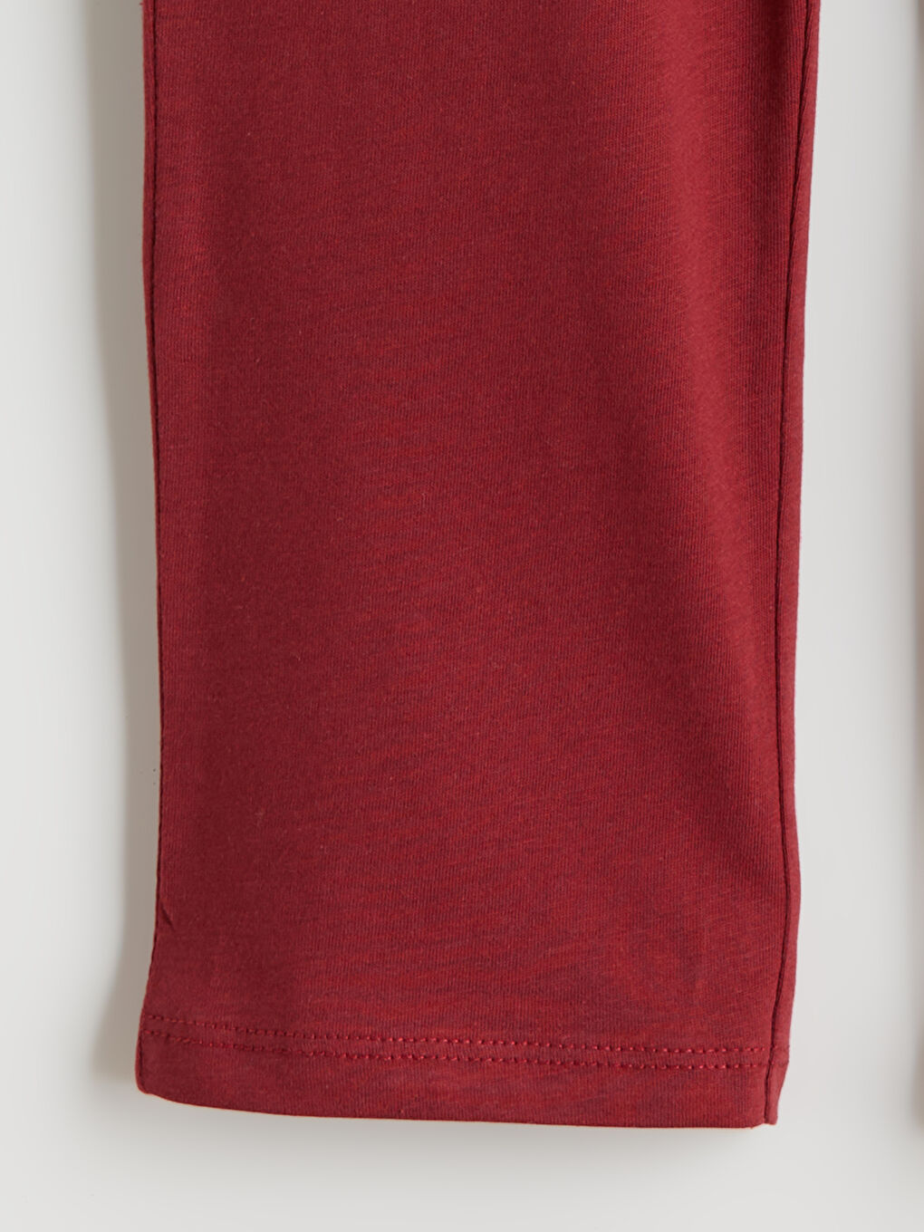 Gri Bisiklet Yaka Kız Çocuk Pijama Takımı-7